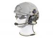 M32H Black Tactical Communication Hearing Protector for FAST MT Helmets by Opsmen